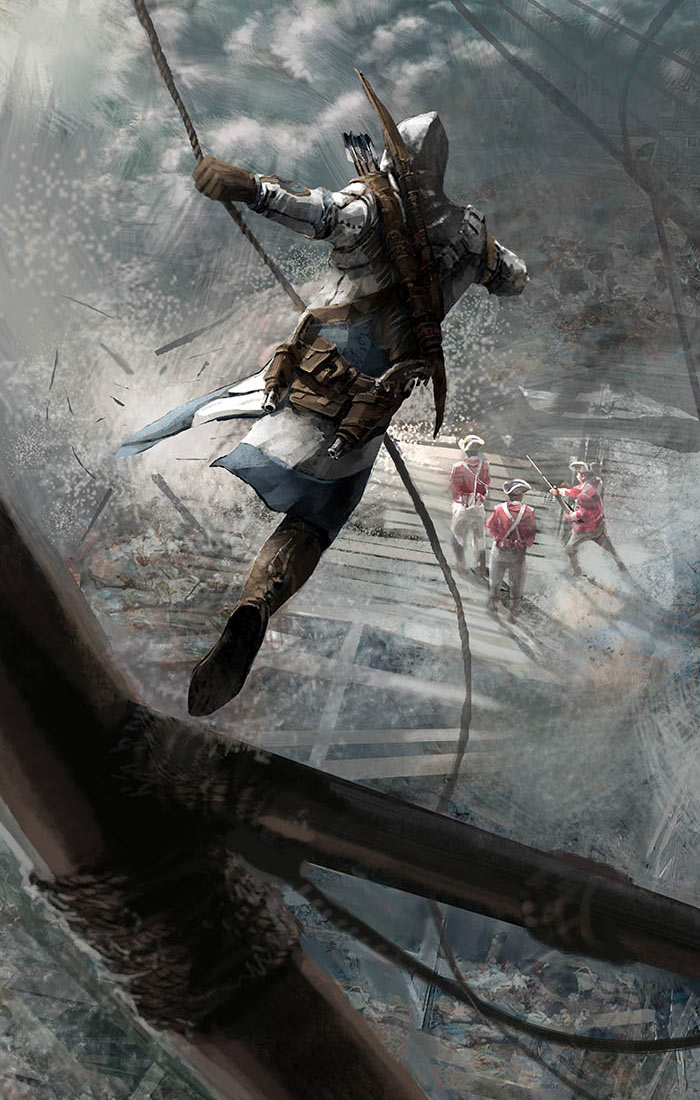Death From Above Art from Assassin's Creed III