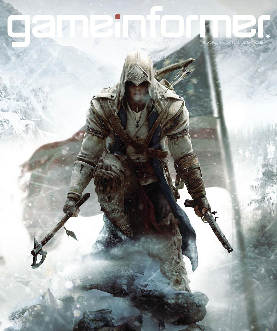 Game Informer Cover Art from Assassin's Creed III