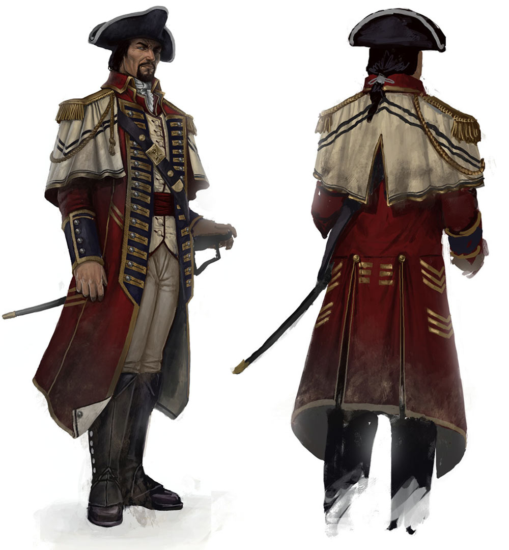 Matthew Davenport, The Commander Art from Assassin's Creed III