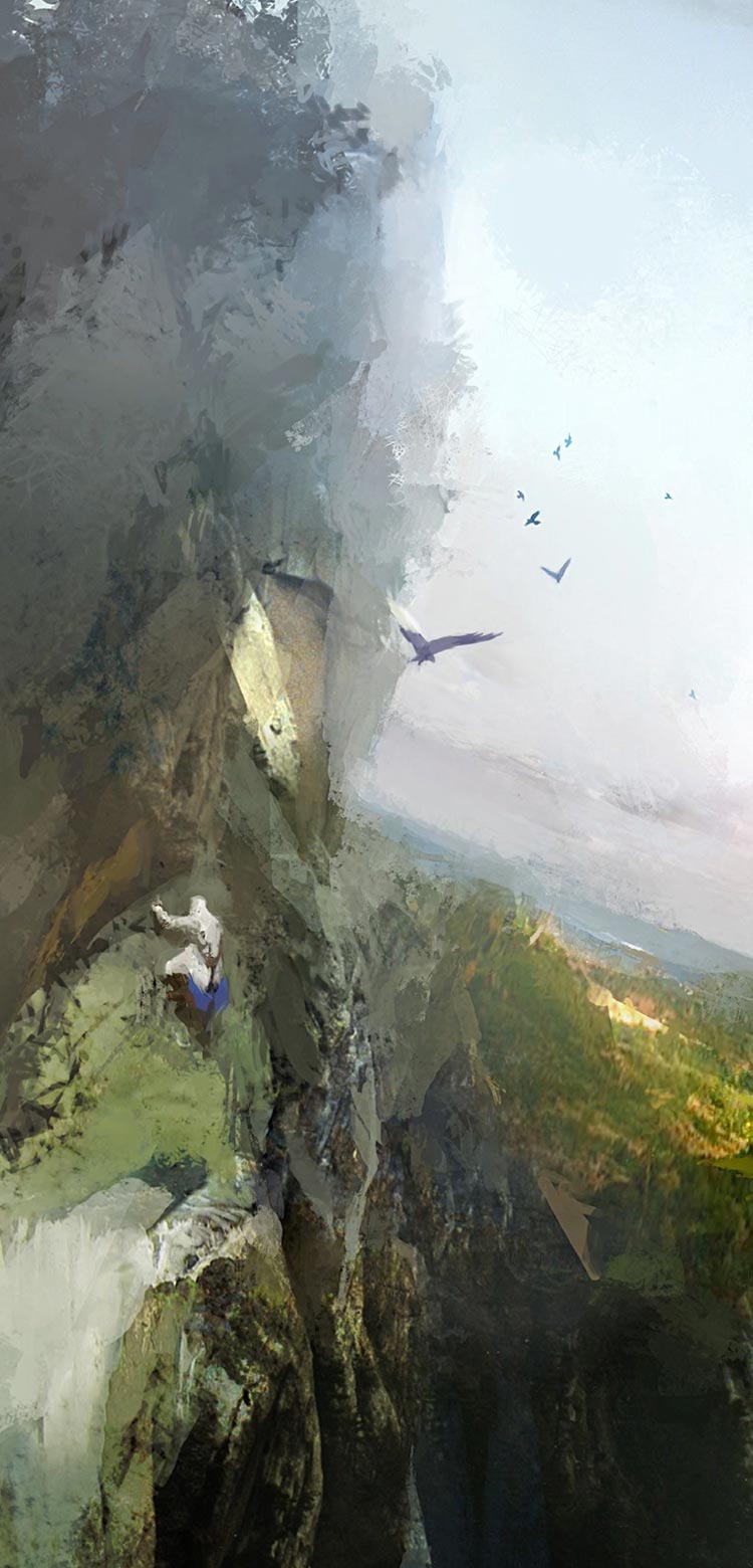 Mountain Climbing Art from Assassin's Creed III