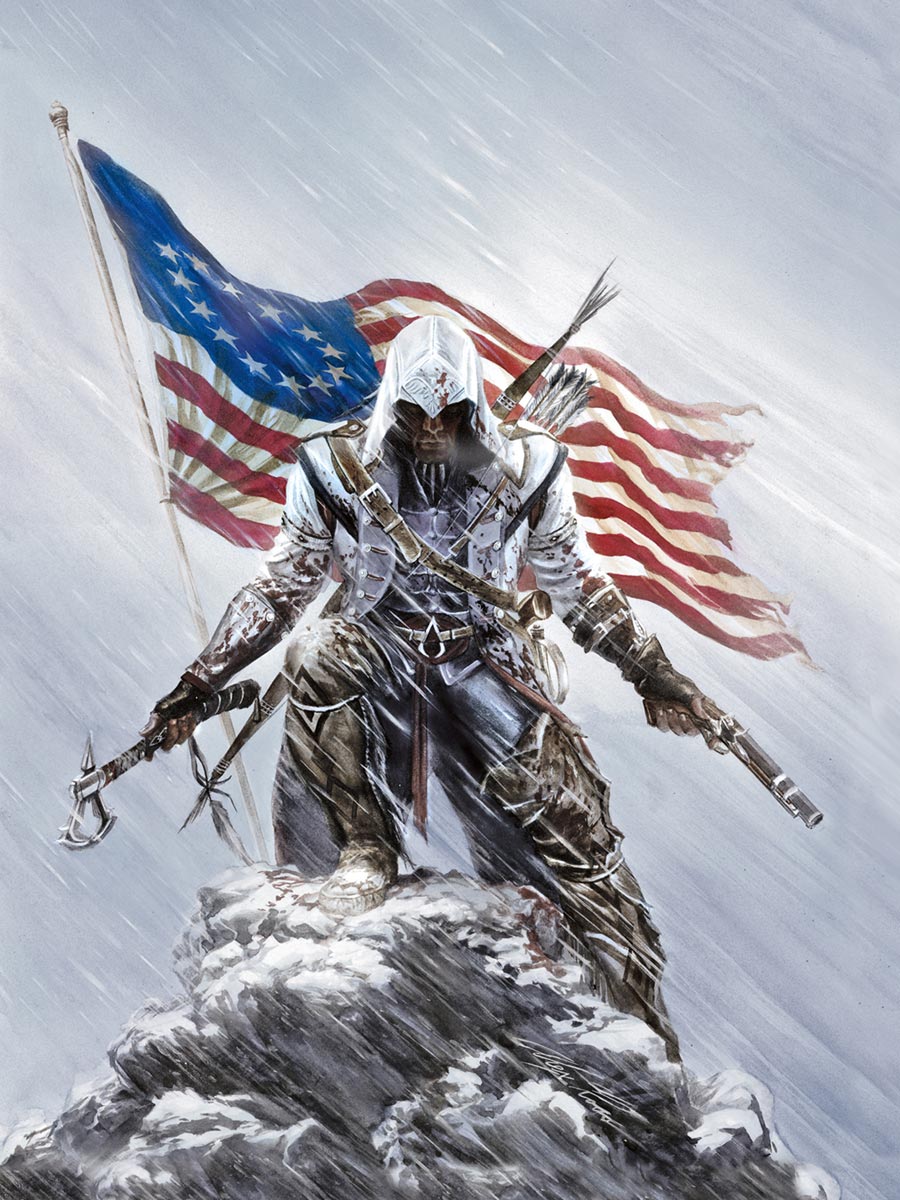 Promo Poster Art from Assassin's Creed III