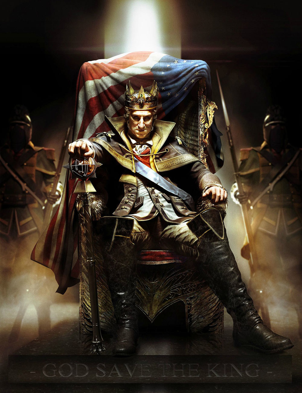 The Tyranny of King Washington Art from Assassin's Creed III