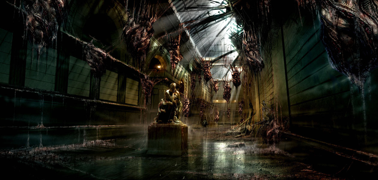 Cocoon Hall Art from Alone in the Dark