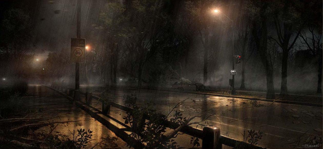 Road Art from Alone in the Dark