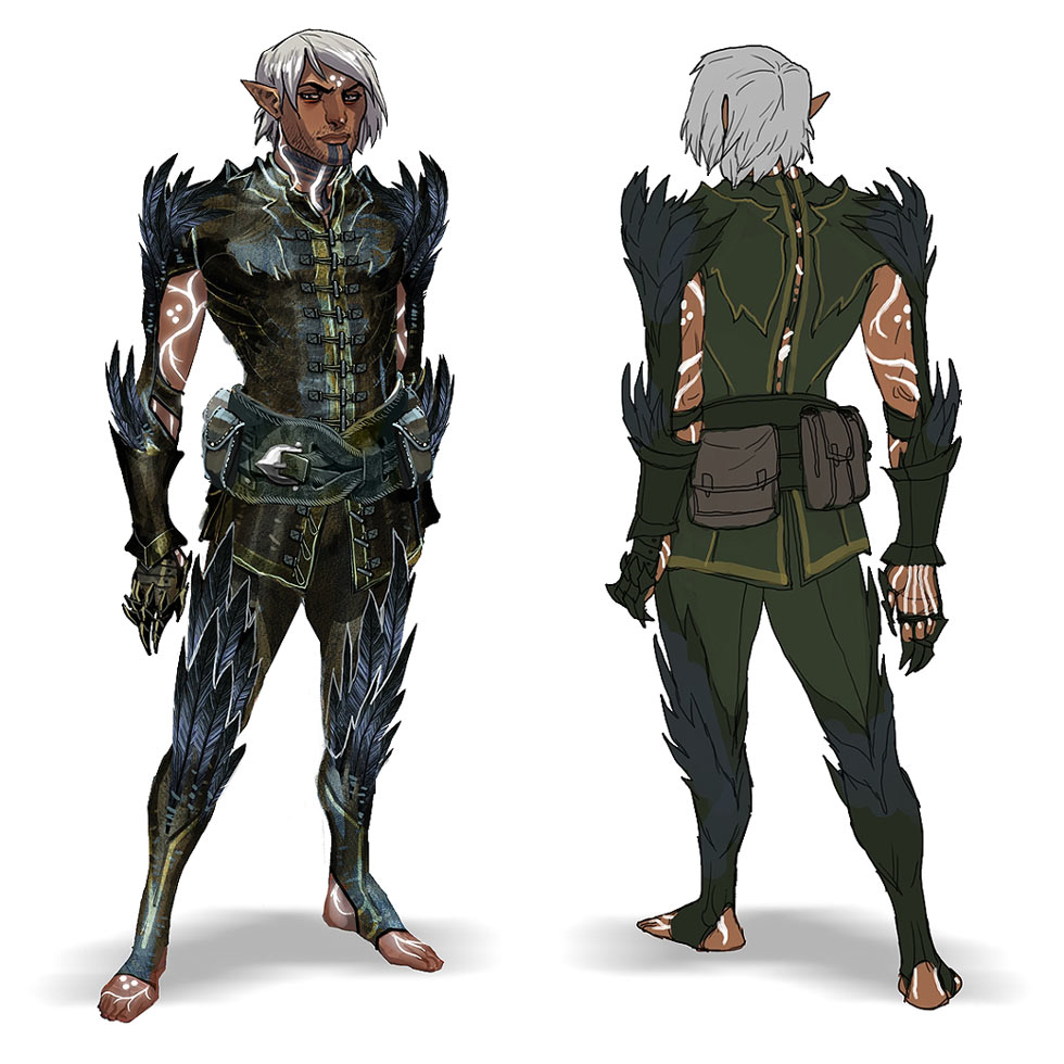 Fenris Art from Dragon Age II