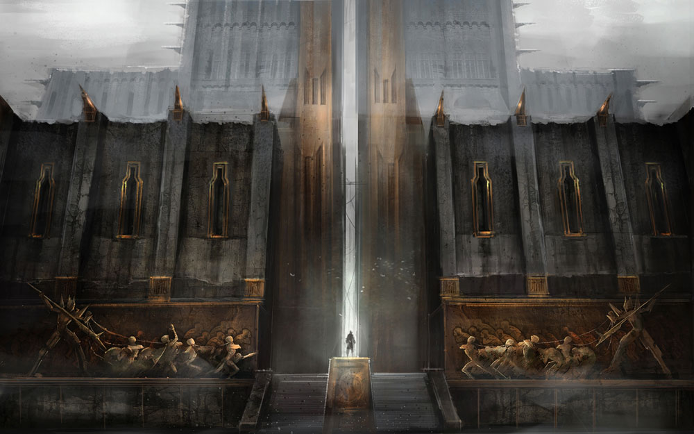 The Gallows Art from Dragon Age II