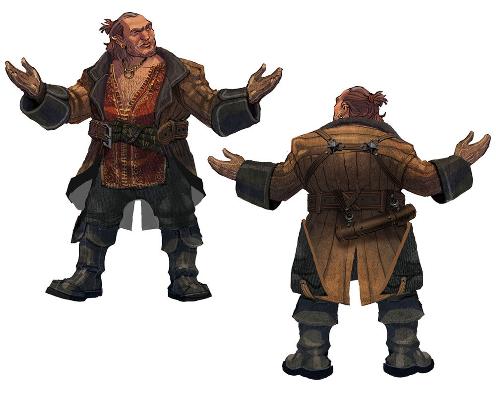 Varric Art from Dragon Age II