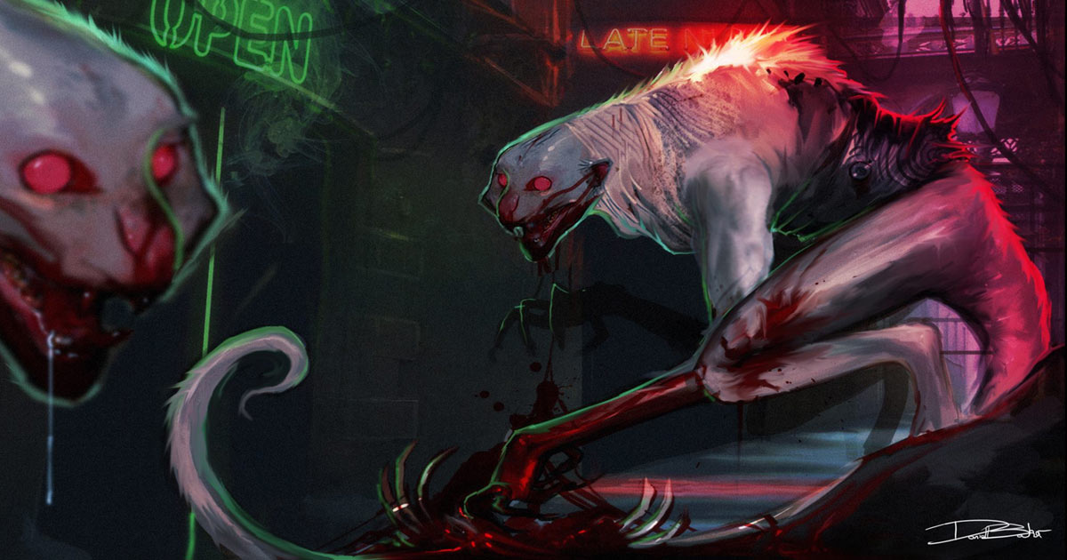 Monster Design Art from DMC: Devil May Cry