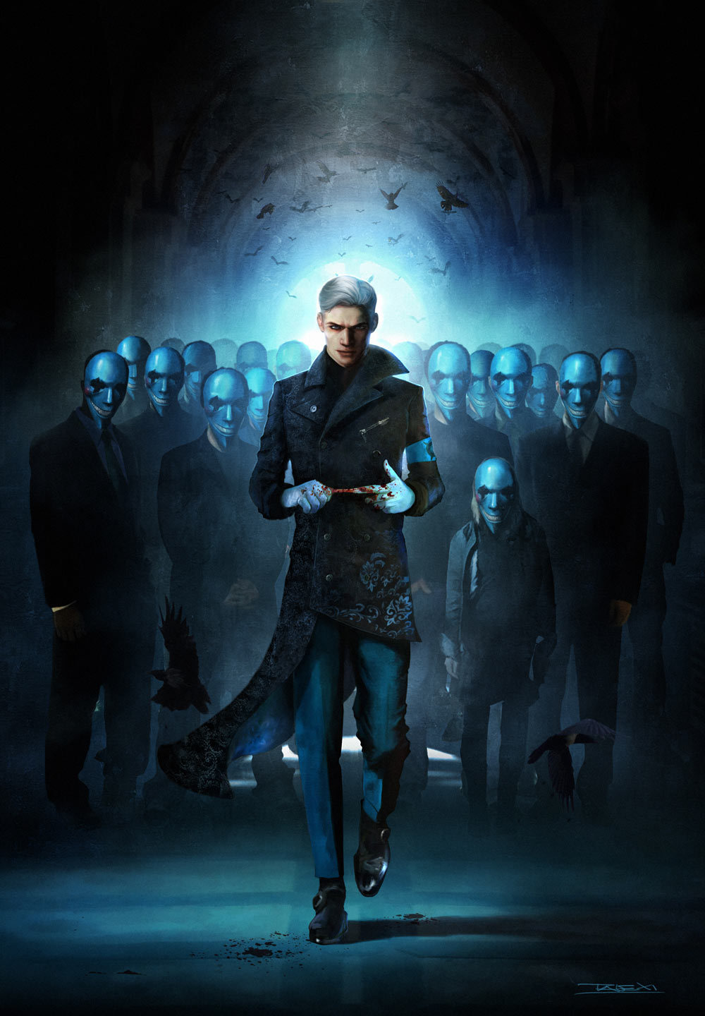 Vergil Illustration from DMC: Devil May Cry