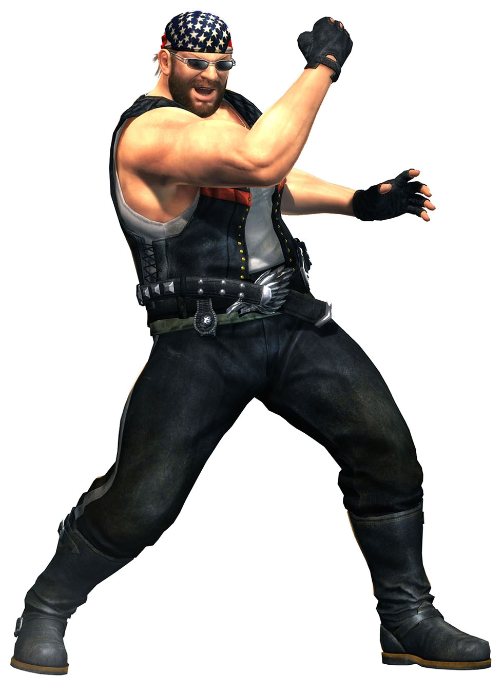 Bass Armstrong Art from Dead or Alive 5