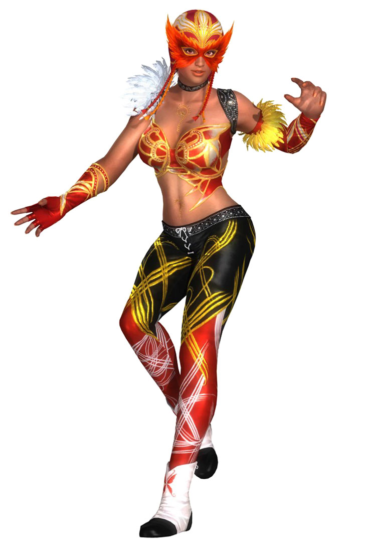 Lisa in La Mariposa Costume Art from Dead or Alive 5