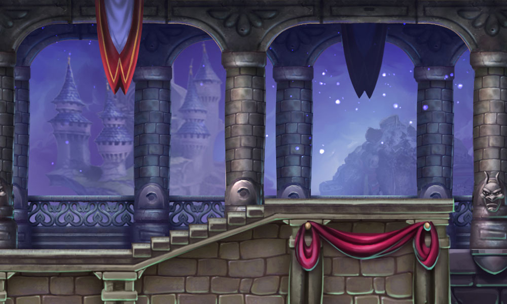 Castle Art from Epic Mickey: Power of Illusion