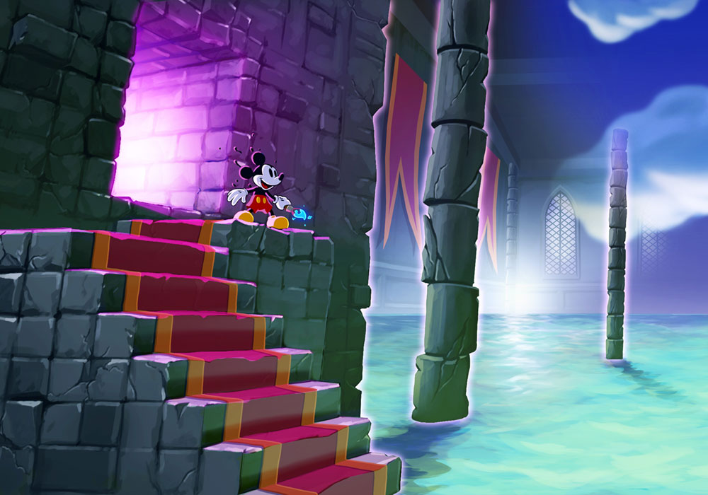 Mickey Mouse Art from Epic Mickey: Power of Illusion