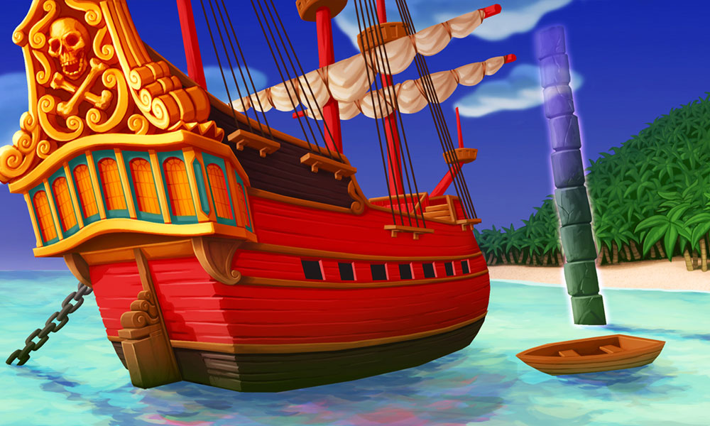 Peter Pan - Jolly Roger Art from Epic Mickey: Power of Illusion