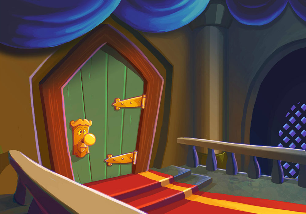 Wonderland - Door Art from Epic Mickey: Power of Illusion