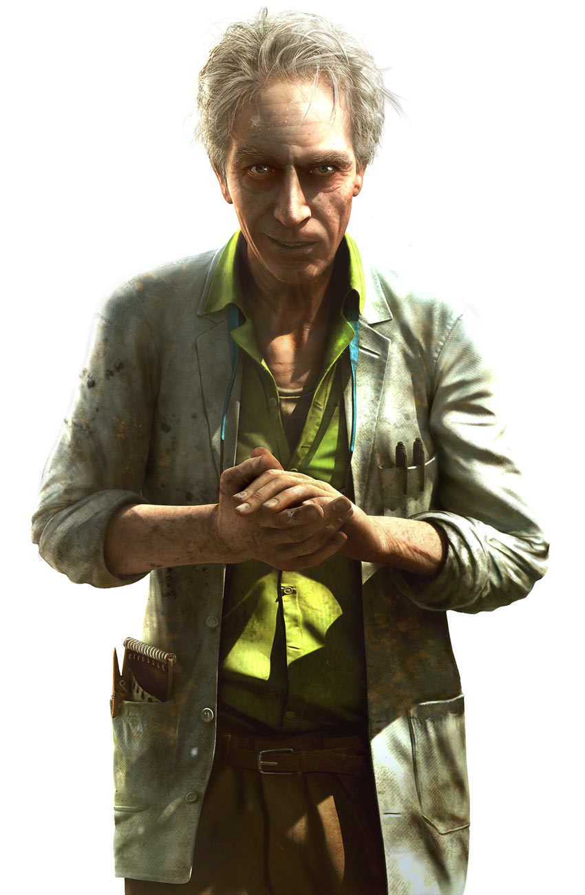 Doctor Earnhardt Art from Far Cry 3