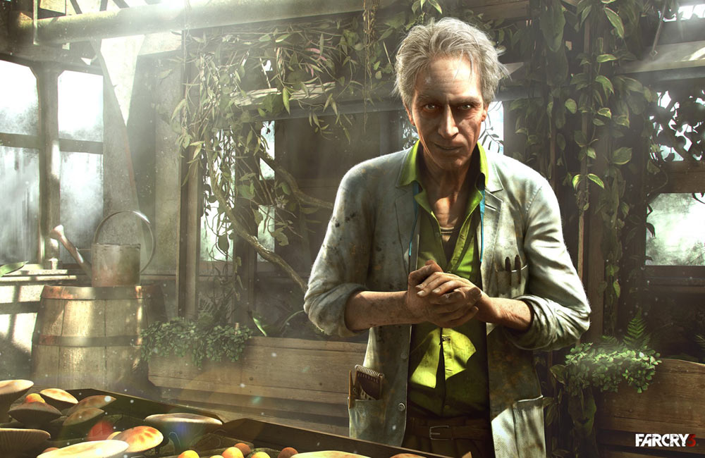 Earnhardt & Psychedelic Mushrooms Art from Far Cry 3