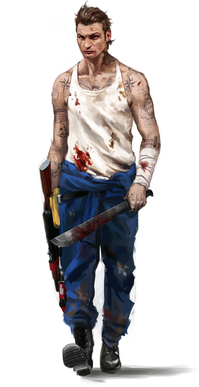 Mikhail Art from Far Cry 3