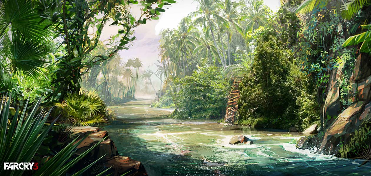 River Art from Far Cry 3