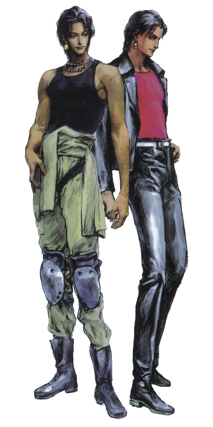 Rocky Armitage Art from Front Mission 2