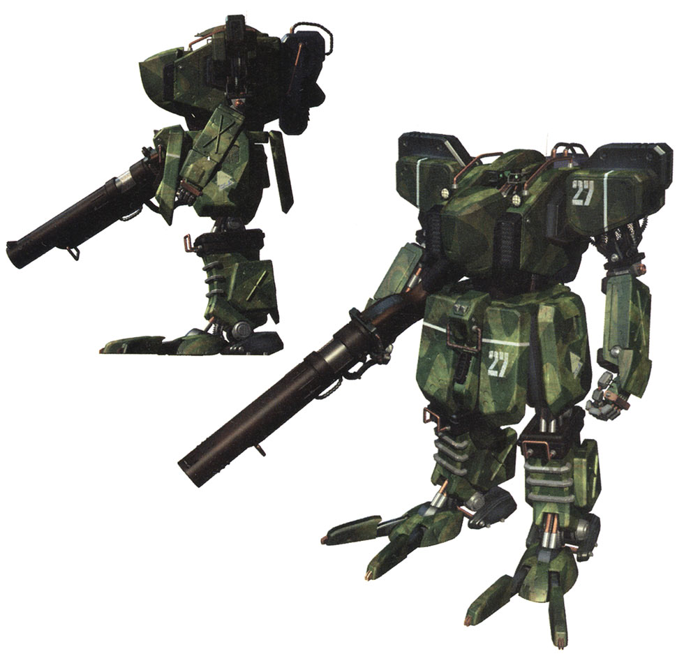 Walrus M1 Art from Front Mission 2