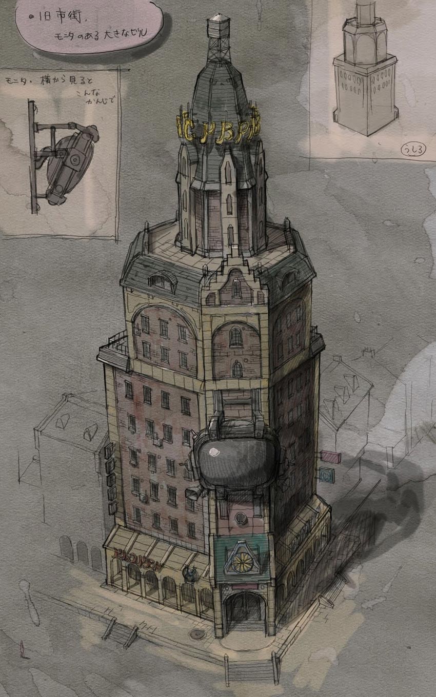 Building Design Art from Gravity Rush