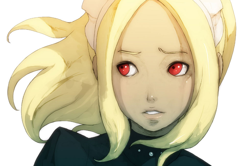Kat Maid Face Art from Gravity Rush