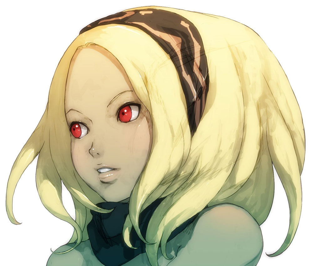 Kat Face Art from Gravity Rush