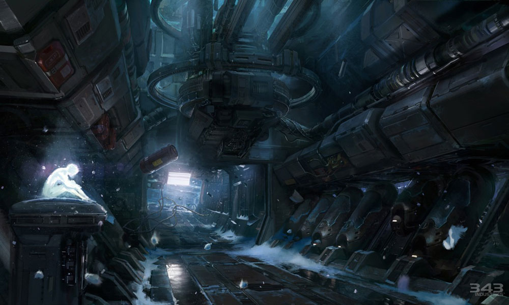Dawn Interior Art from Halo 4