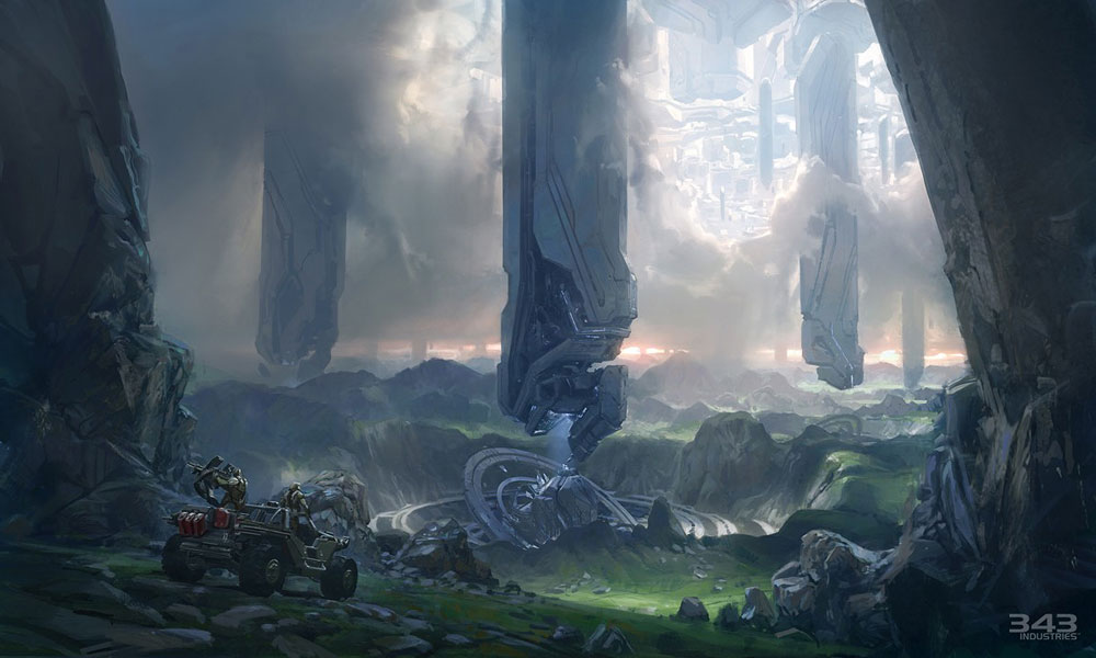Campaign Environment Art from Halo 4
