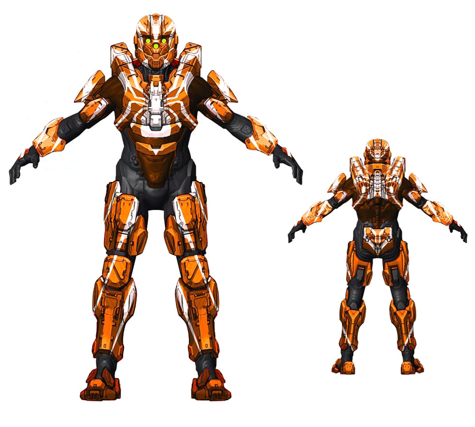 CIO Armor Web Skin Art from Halo 4