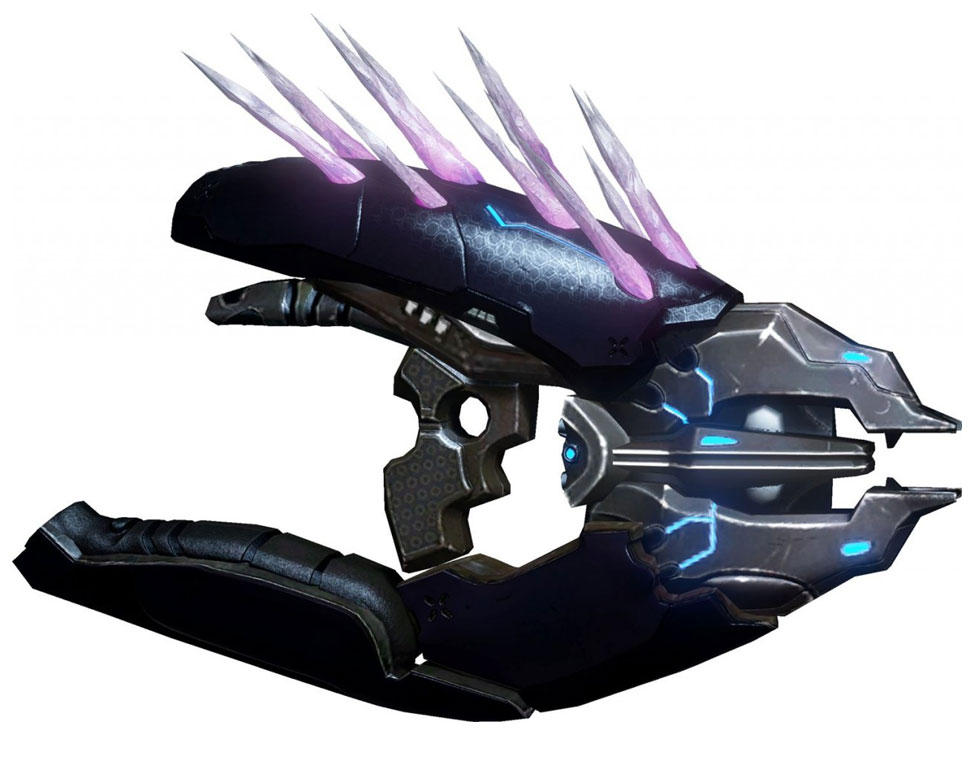 Covenant Needler Art from Halo 4