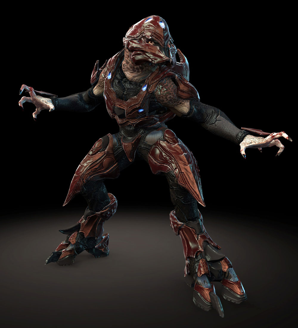 Elite Render from Halo 4