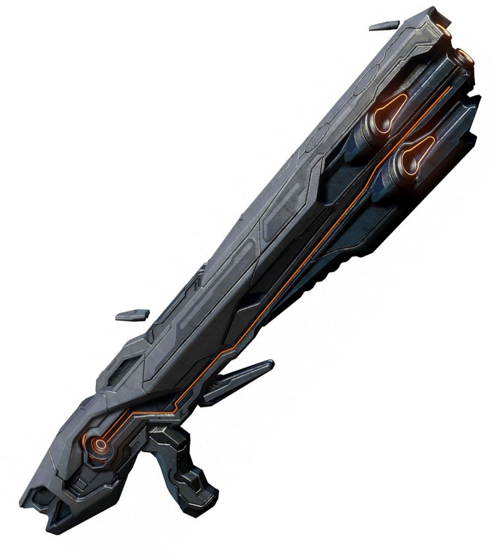 Forerunner Scattershot Art from Halo 4