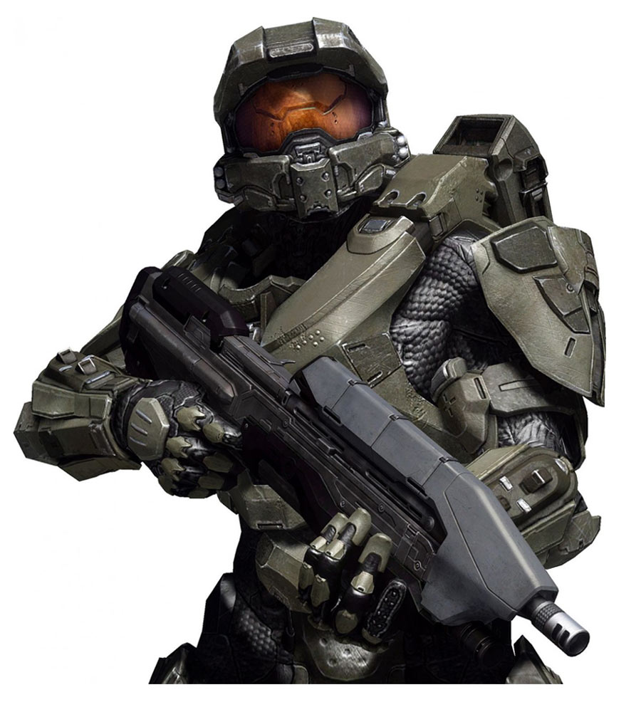 Master Chief Art from Halo 4