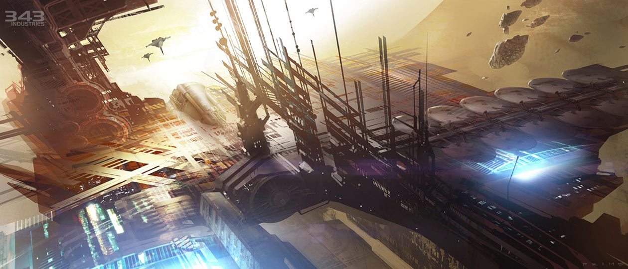 Multiplayer Environment Art from Halo 4