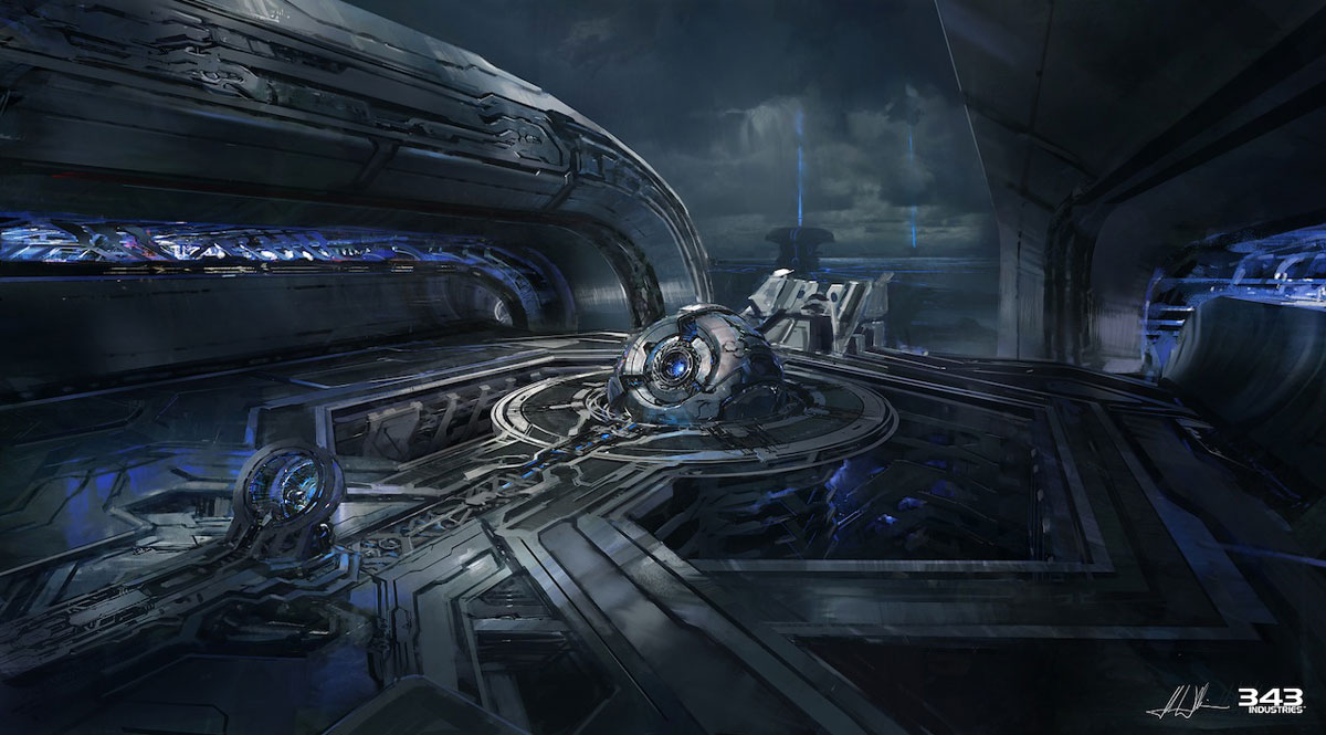 Pylon Top Art from Halo 4