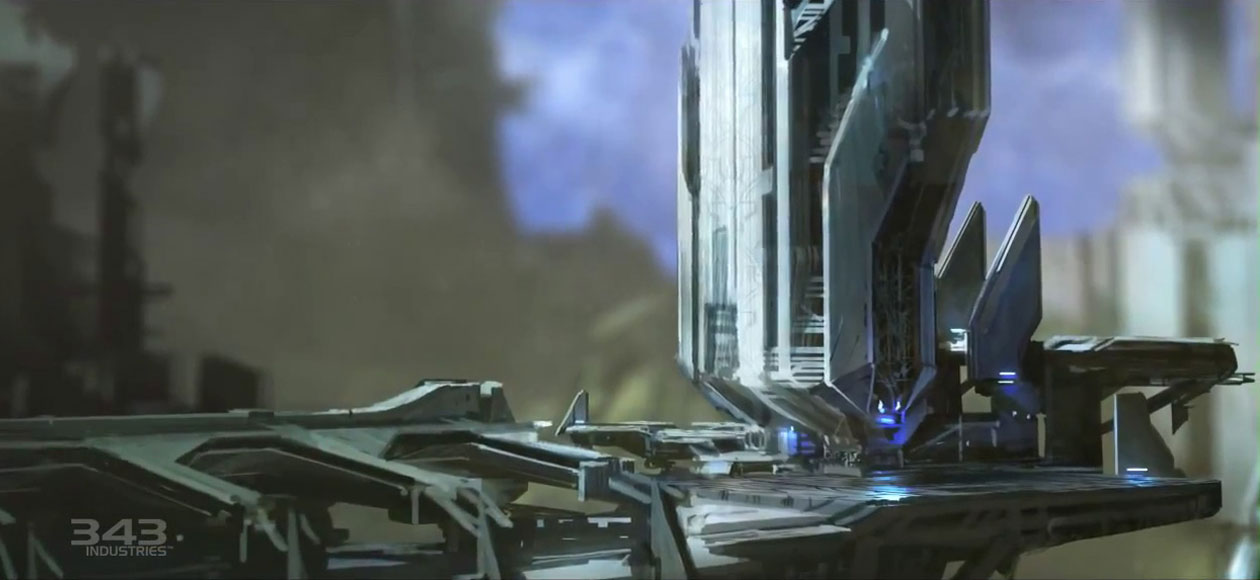 Structure Concept Art from Halo 4