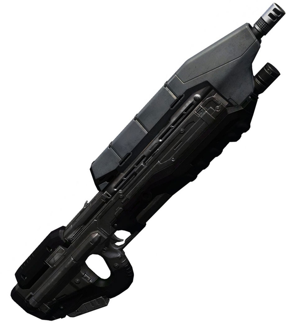 UNSC Assault Rifle Art from Halo 4