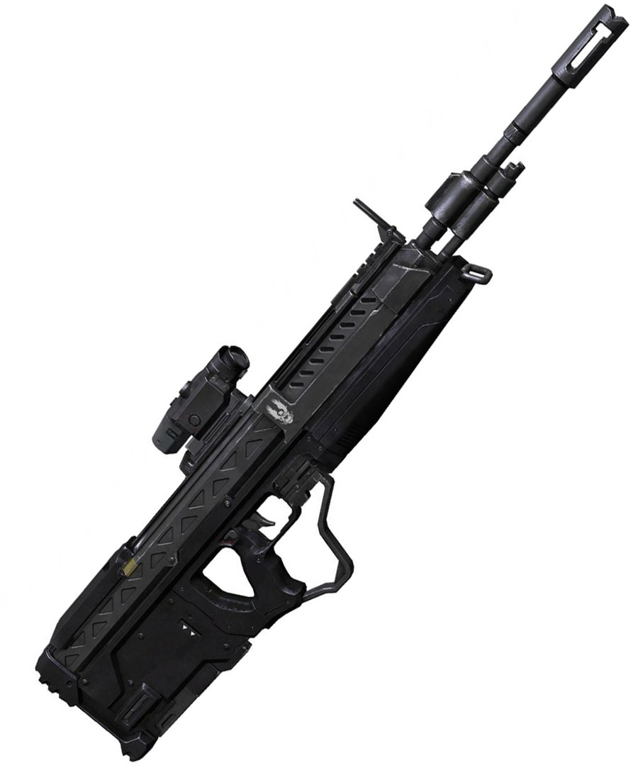 UNSC DMR Art from Halo 4