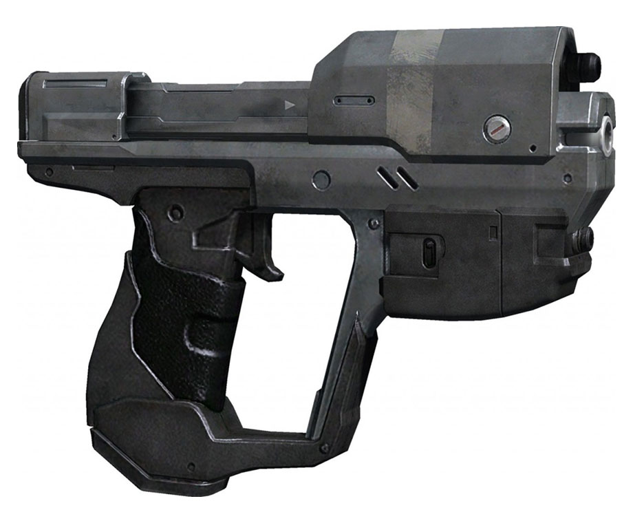 UNSC Magnum Art from Halo 4