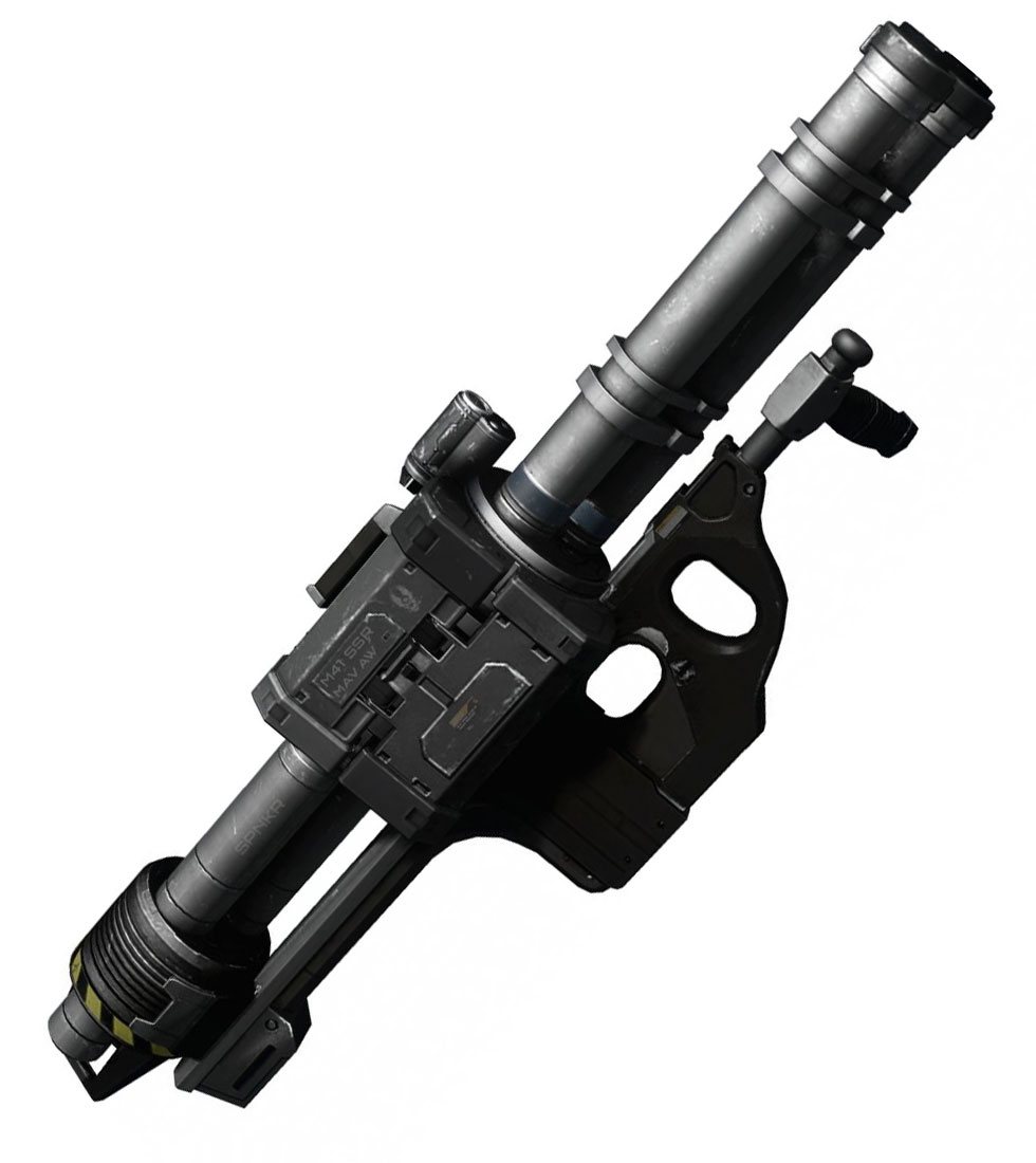 UNSC Rocket Launcher Art from Halo 4