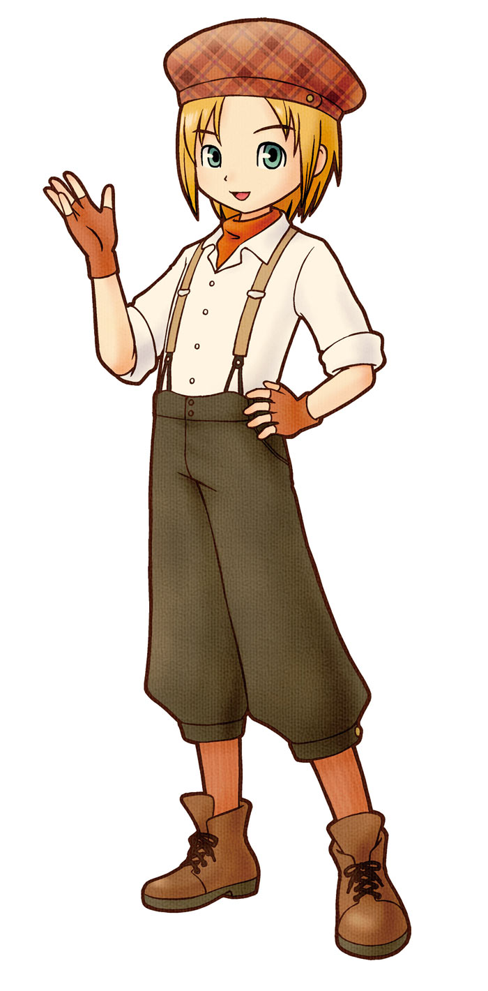 Ash Art from Harvest Moon: The Tale of Two Towns