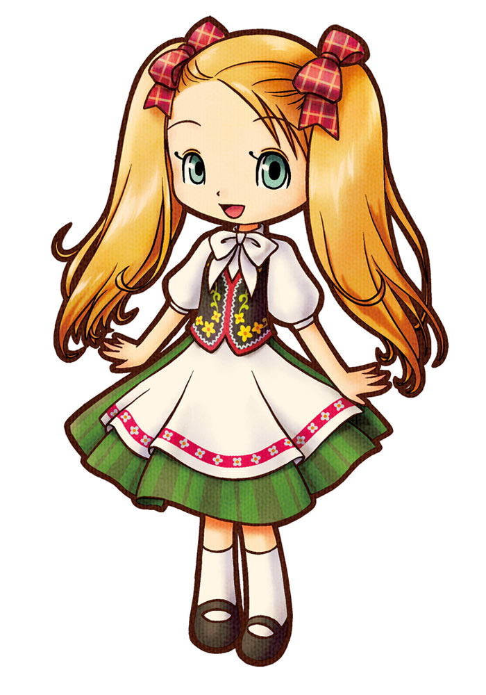 Cheryl Art from Harvest Moon: The Tale of Two Towns
