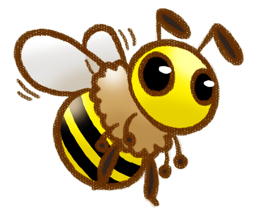 Honey Bee Art from Harvest Moon: The Tale of Two Towns