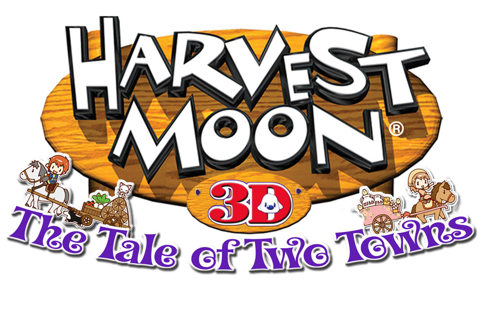 Logo Art from Harvest Moon: The Tale of Two Towns