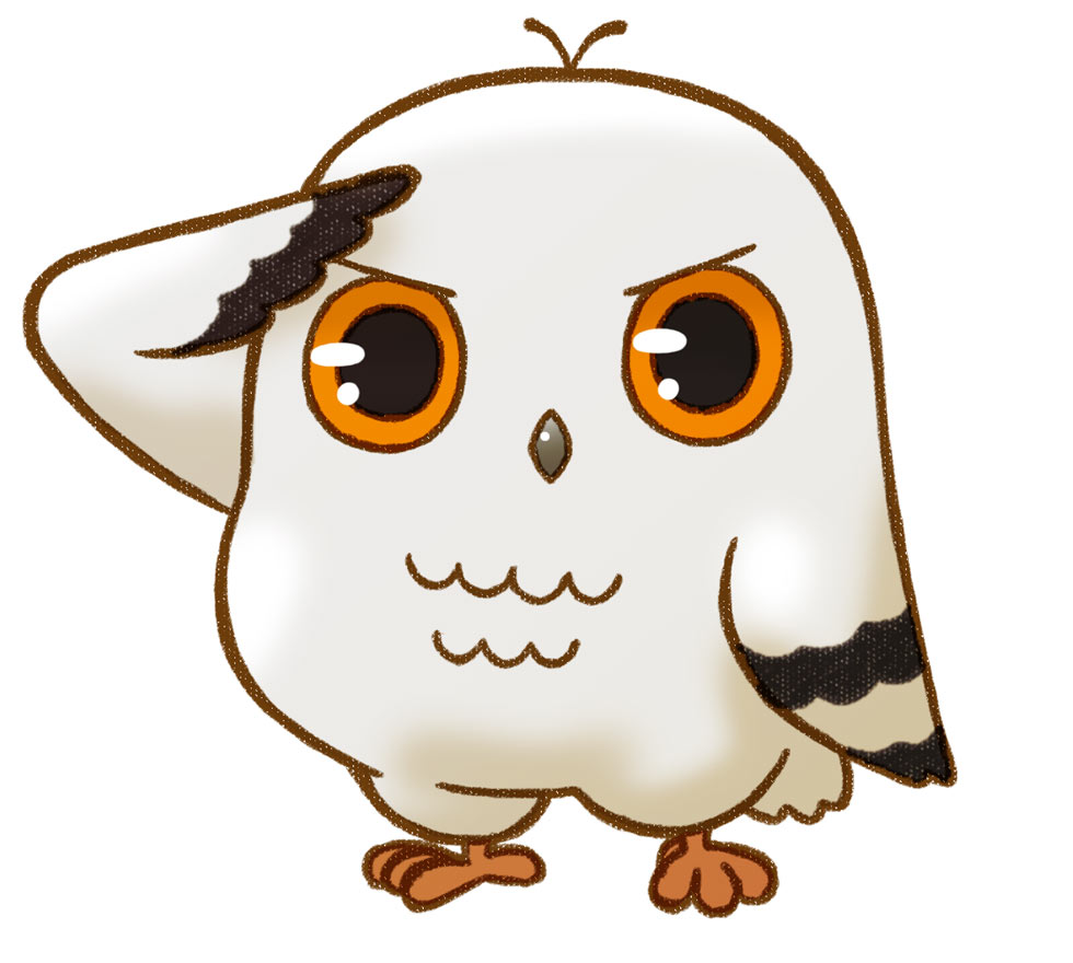 Owl Art from Harvest Moon: The Tale of Two Towns