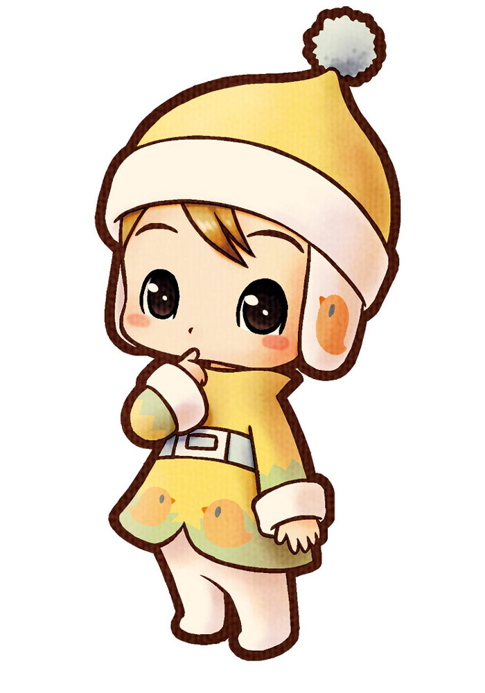 Player's Child Art from Harvest Moon: The Tale of Two Towns