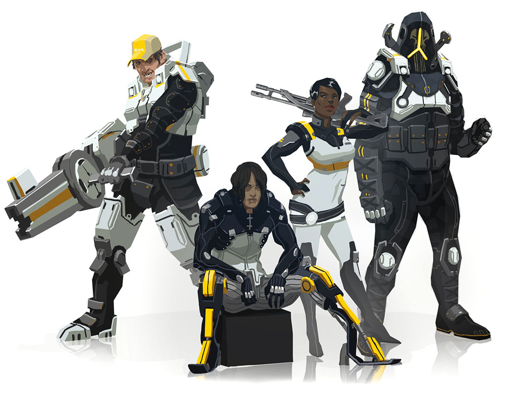Cerberus Crew Art from Mass Effect 3