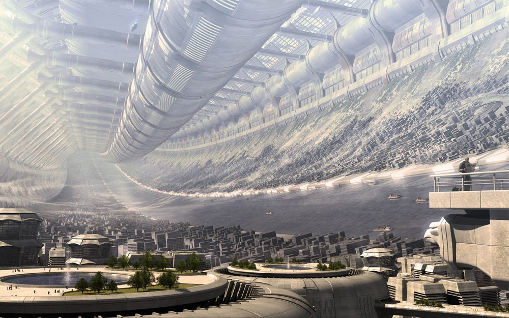 Citadel Interior Residential Art from Mass Effect 3